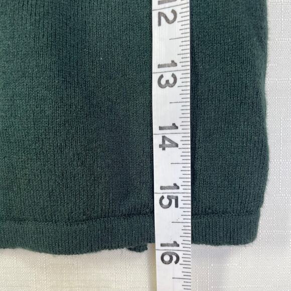J. JILL V-Neck Sweater Size M Cotton Lightweight Business Casual Fall Academia - Picture 11 of 12